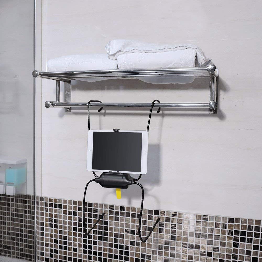 Adjustable Tablet Holder - Trescopes Spider Stand for Bed, Sofa, Car & Uneven Surfaces | Portable Phone & iPad Stand for Reading, Watching Movies & Hands-Free Use