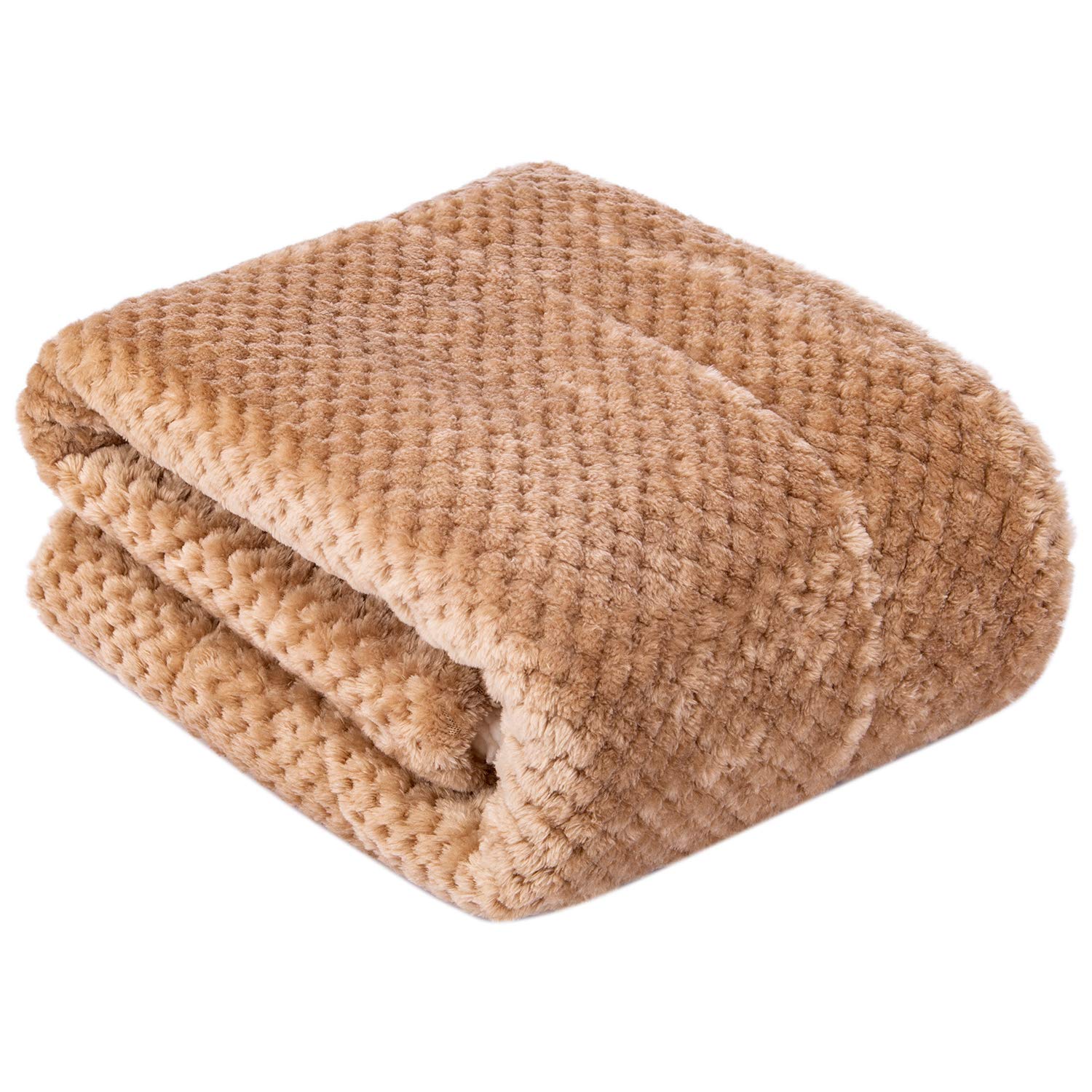 Premium Mocha Fuzzy Pet Blanket - Ultra Soft & Warm Plush Fleece for Dogs, Cats - Perfect for Beds, Couches, Travel, Camping & Outdoor Adventures (32
