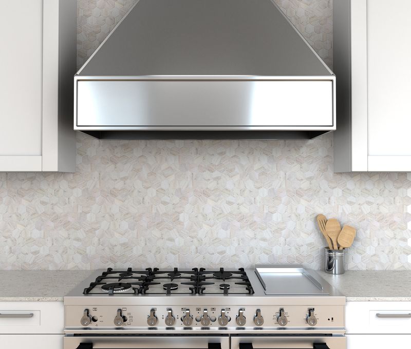 Hexagon Prime Stone Mosaic Tile Beige - Premium Natural Stone Wall & Floor Tile for Bathroom, Kitchen Backsplash, Shower, and Fireplace