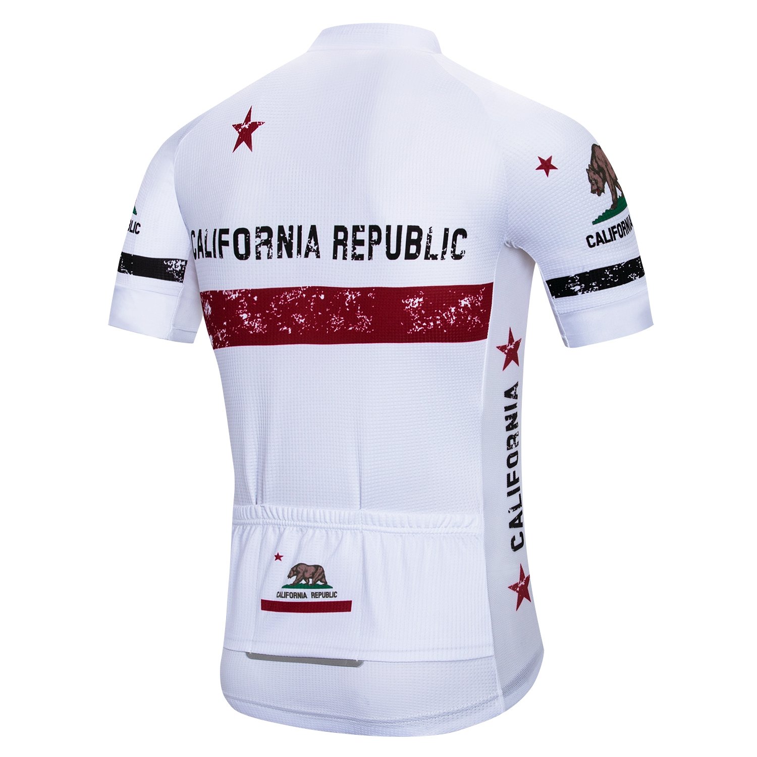 Men's Cycling Jersey Full Zip Bike Shirt - Breathable Racing Top for Road & Mountain Biking - Perfect for Training, Commuting & Outdoor Sports