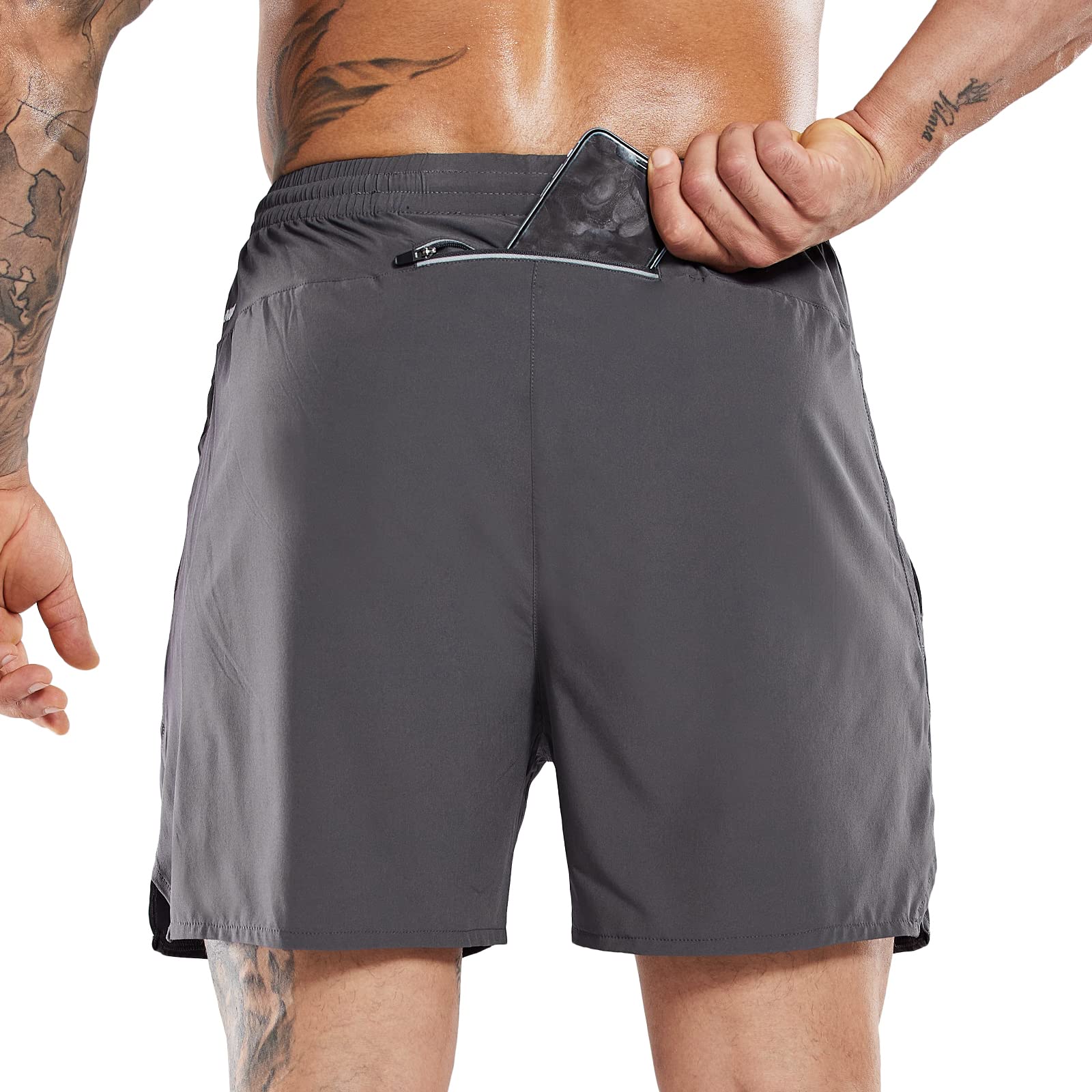 MIER Men's Running Shorts 7