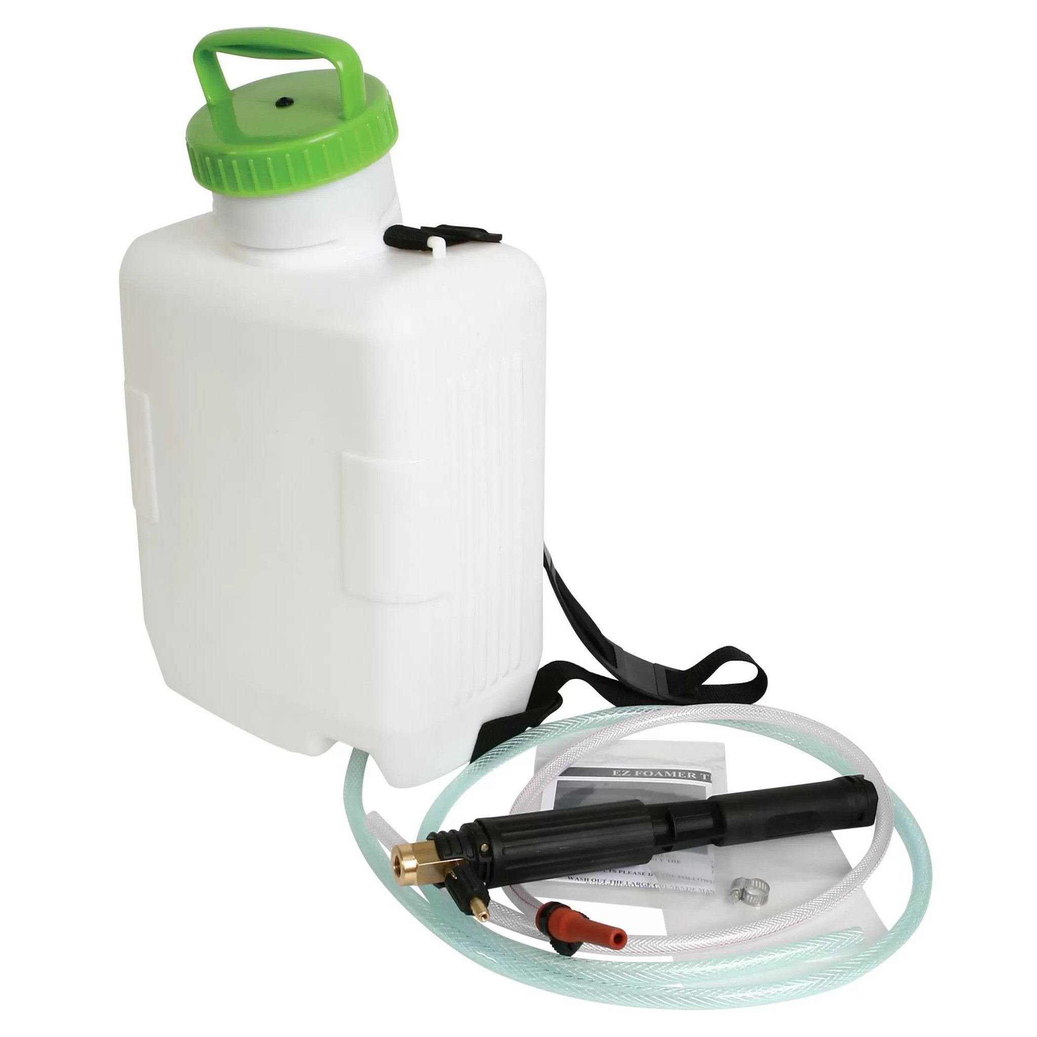 EZ Clean 3 Gallon Backpack Sprayer with Foamer - Professional Garden & Lawn Sprayer for Weed Control, Fertilizing, Pest Control & Cleaning