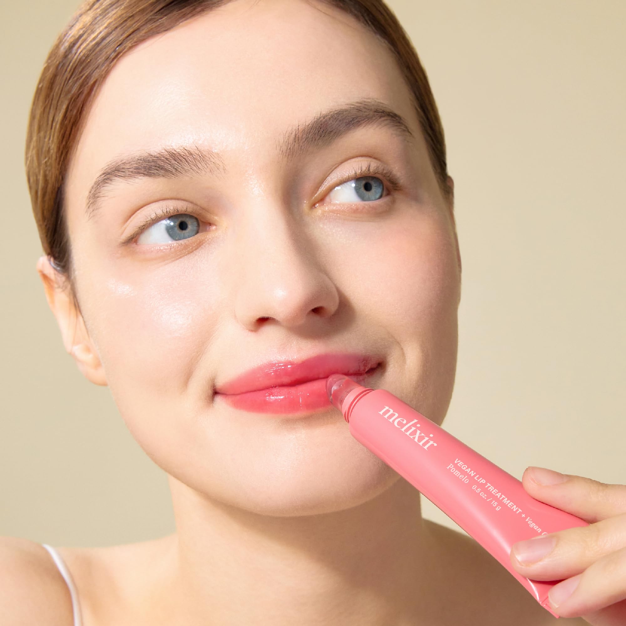 Vegan Lip Balm for Dry Lips - Natural & Moisturizing Lip Treatment with Pomelo Extract - Perfect for Winter, Chapped Lips & Daily Hydration