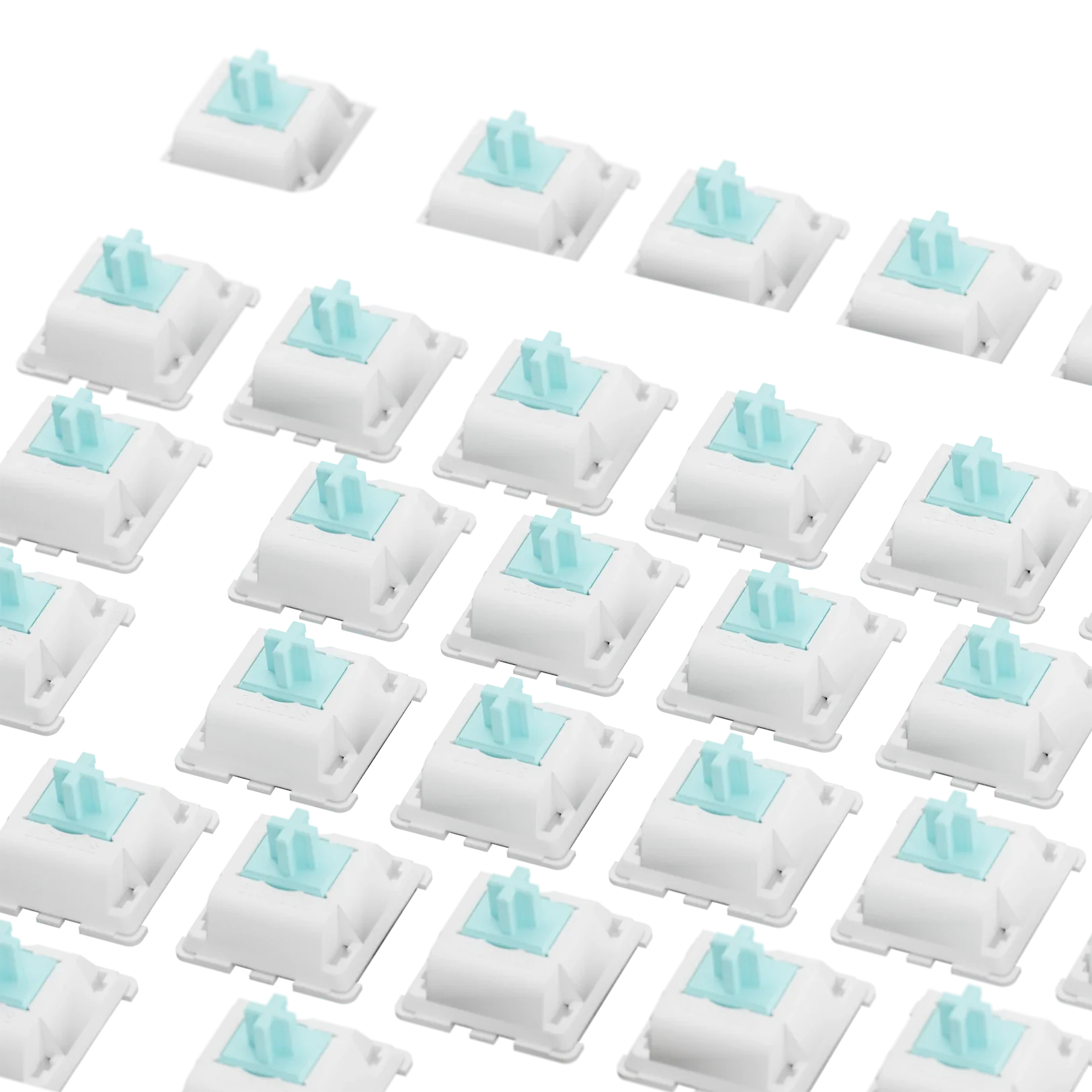 Glorious Lynx Tactile Switches - MX Style Mechanical Keyboard Switches (75-Pack, ISO Layout) - Perfect for Gaming, Typing & Custom Keyboard Builds