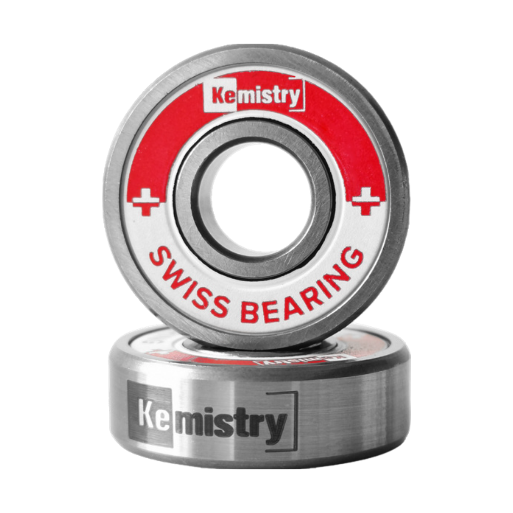 High-Quality Kemistry Swiss Bearings - Precision Ball Bearings for Skateboards, Bicycles & Industrial Machinery - Durable & Smooth Performance