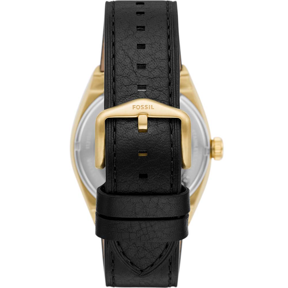 Fossil Everett ME3208 Automatic Watch for Men - Stylish Stainless Steel Chronograph with Leather Strap - Perfect for Business, Casual & Everyday Wear