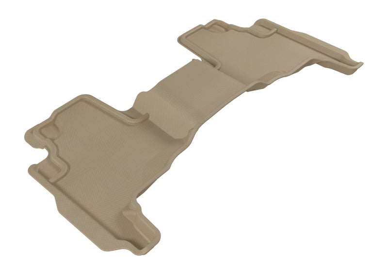 3D MAXpider Kagu 2nd Row Custom Fit Floor Mats for 2006-2010 Jeep Commander - Premium All-Weather Protection - Perfect for Off-Roading, Camping & Family Adventures (Tan)