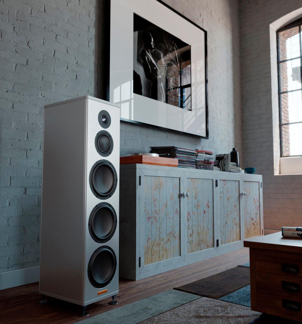Magico A5 High-End Loudspeakers - Premium Audiophile Speakers for Home Theater & Music Listening - Perfect for Studios, Living Rooms & Home Audio Systems