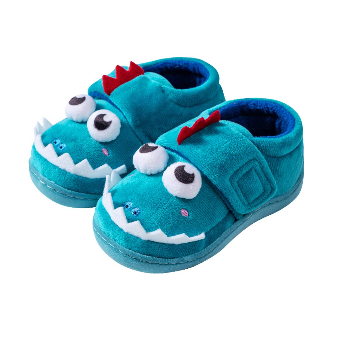 **Warm Fluffy Animal Slippers for Toddler Boys & Girls - Cozy Kids House Shoes for Indoor Comfort - Perfect for Playtime & Winter Lounging**