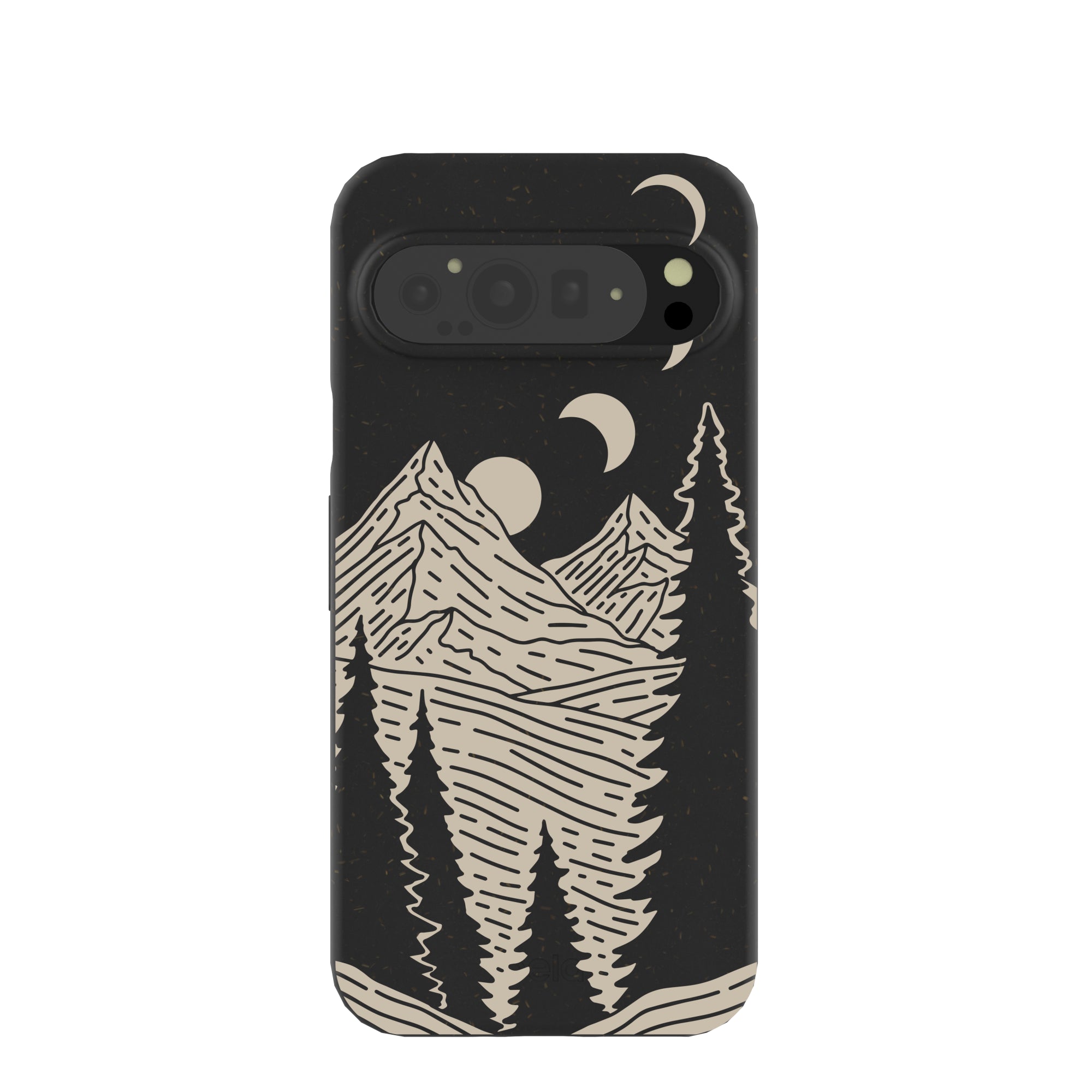 Premium Shockproof Google Pixel 9 Pro XL Case - Black Moonlight Design | Slim Protective Phone Cover with Military-Grade Drop Protection | Perfect for Outdoor Adventures & Daily Use