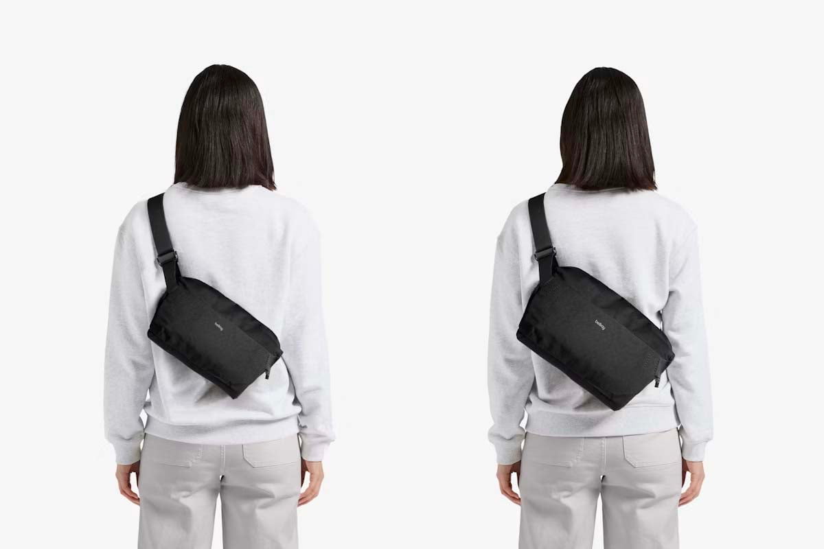 Bellroy Venture Sling 9L Crossbody Bag - Lightweight & Water-Resistant Travel Sling Pack for Men & Women - Perfect for Hiking, Commuting & Everyday Carry