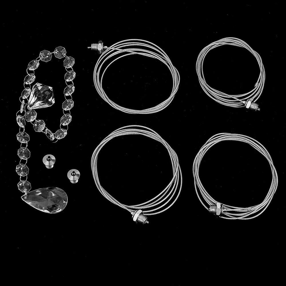 Elegant Acrylic Wedding Chandelier Garland - 23.6