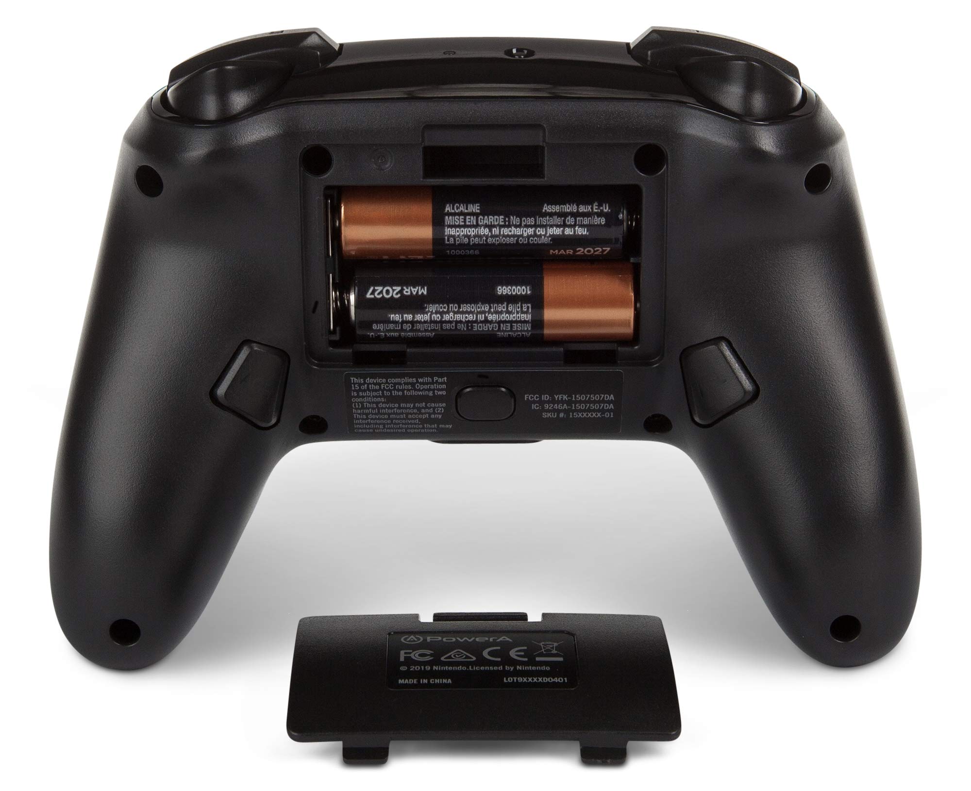 PowerA Enhanced Wireless Controller for Nintendo Switch - Compatible with Nintendo Switch Lite, Pokémon Sword & Shield | Bluetooth Gamepad with AA Battery | Perfect for Gaming at Home or On-The-Go