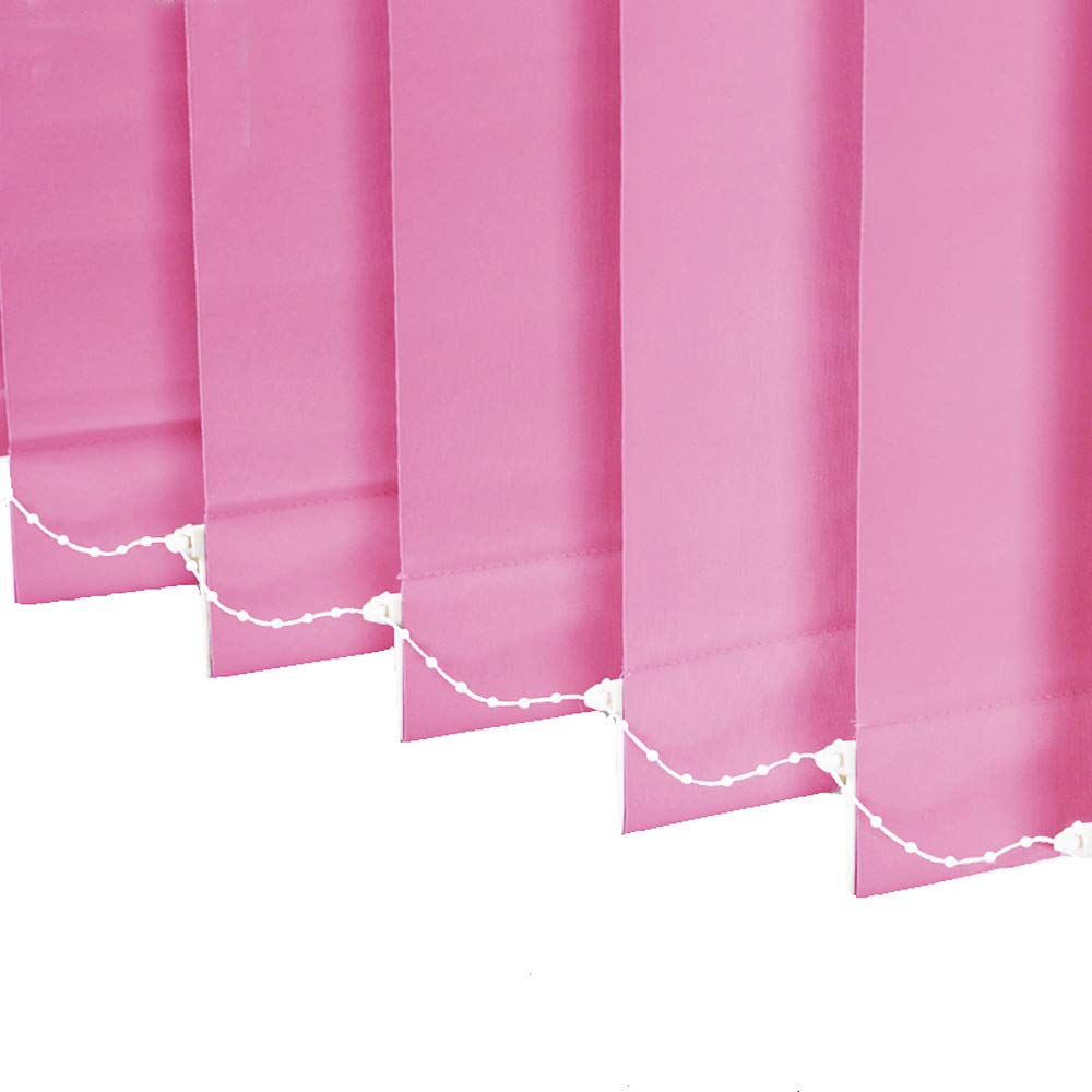 LETAU 100% Blackout Cordless Vertical Window Shades - 3 Inch Slat Fabric, Thermal Insulated & UV Protection for Energy Efficiency - Perfect for Living Room, Bedroom, and Office Decor