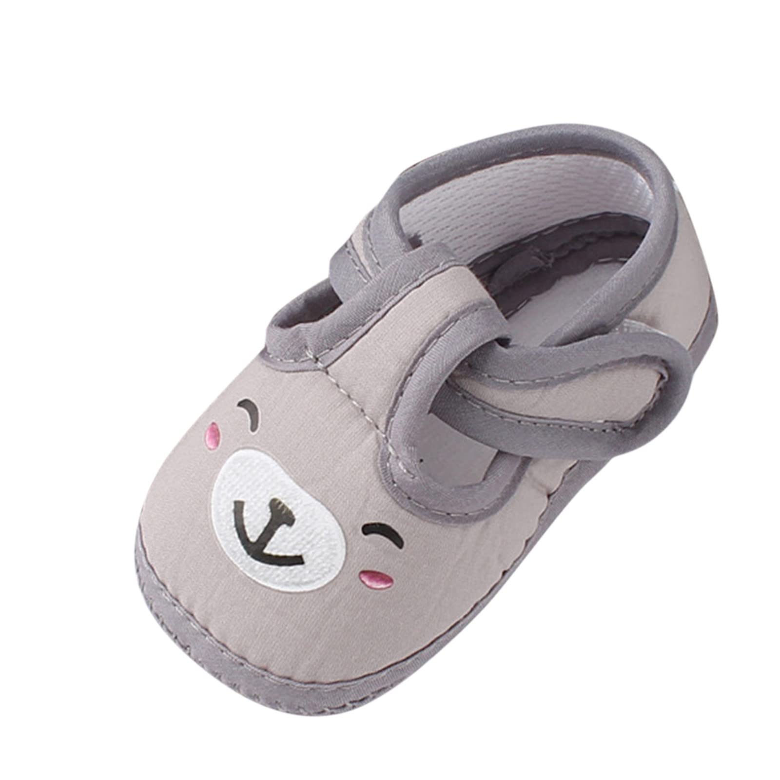 Baby Boys & Girls Lightweight Sneakers - Breathable Mesh Walking Shoes with Non-Slip Soles | Cotton Cartoon Design for Toddlers First Steps | Perfect for Playtime, Park Walks & Early Walking Practice