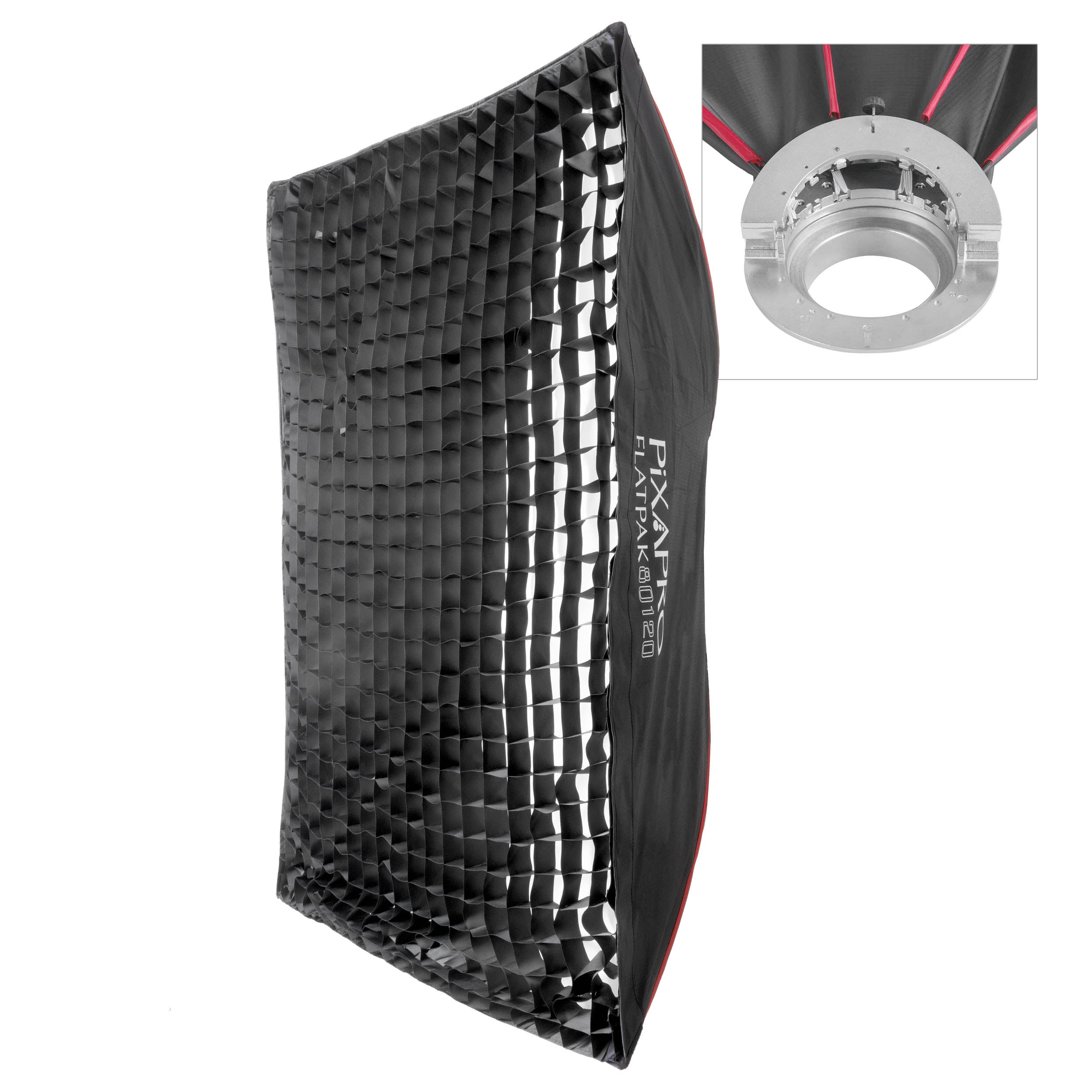 80x120cm Portable Rectangular FlatPak Strobe Softbox (Patented Design) - Professional Photography Lighting for Studio, Portrait, and Product Shoots