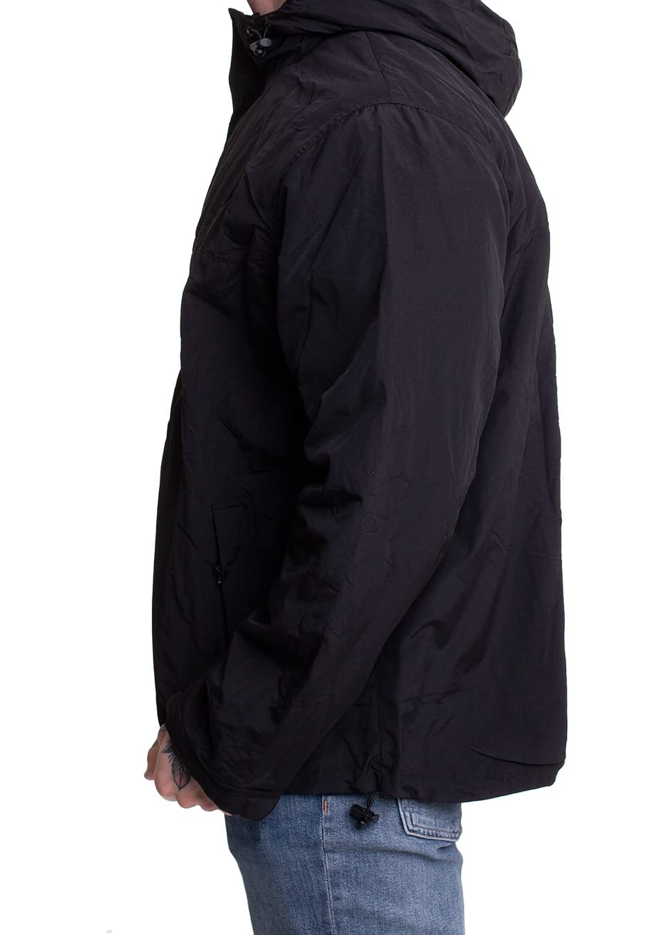 Men's Waterproof Winter Jacket - Lightweight Windproof Outdoor Coat for Hiking, Camping & Travel | Warm Fleece Lined Hooded Parka