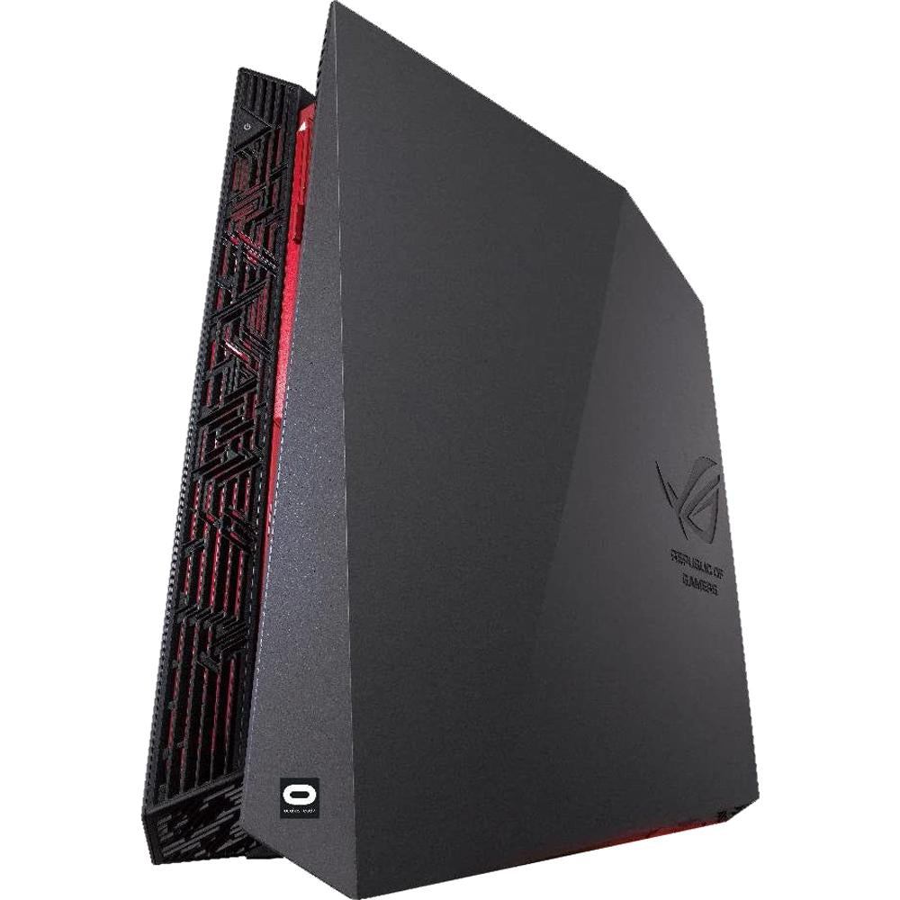ASUS Oculus Certified Core i7 Gaming Desktop PC - 90PD01K1 M04670 (Black/Red) | High-Performance VR & Gaming Computer for Streaming, Esports & Multitasking