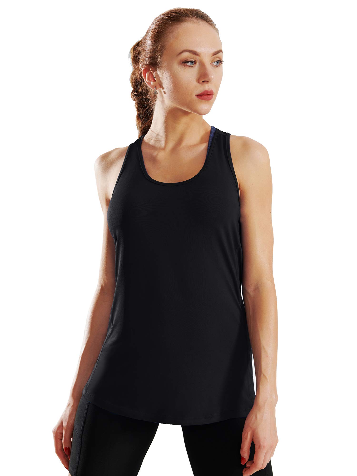 NELEUS Women's Racerback Yoga Tank Top - Breathable Workout Shirt for Yoga, Gym, Running & Fitness | Comfortable Activewear for Women