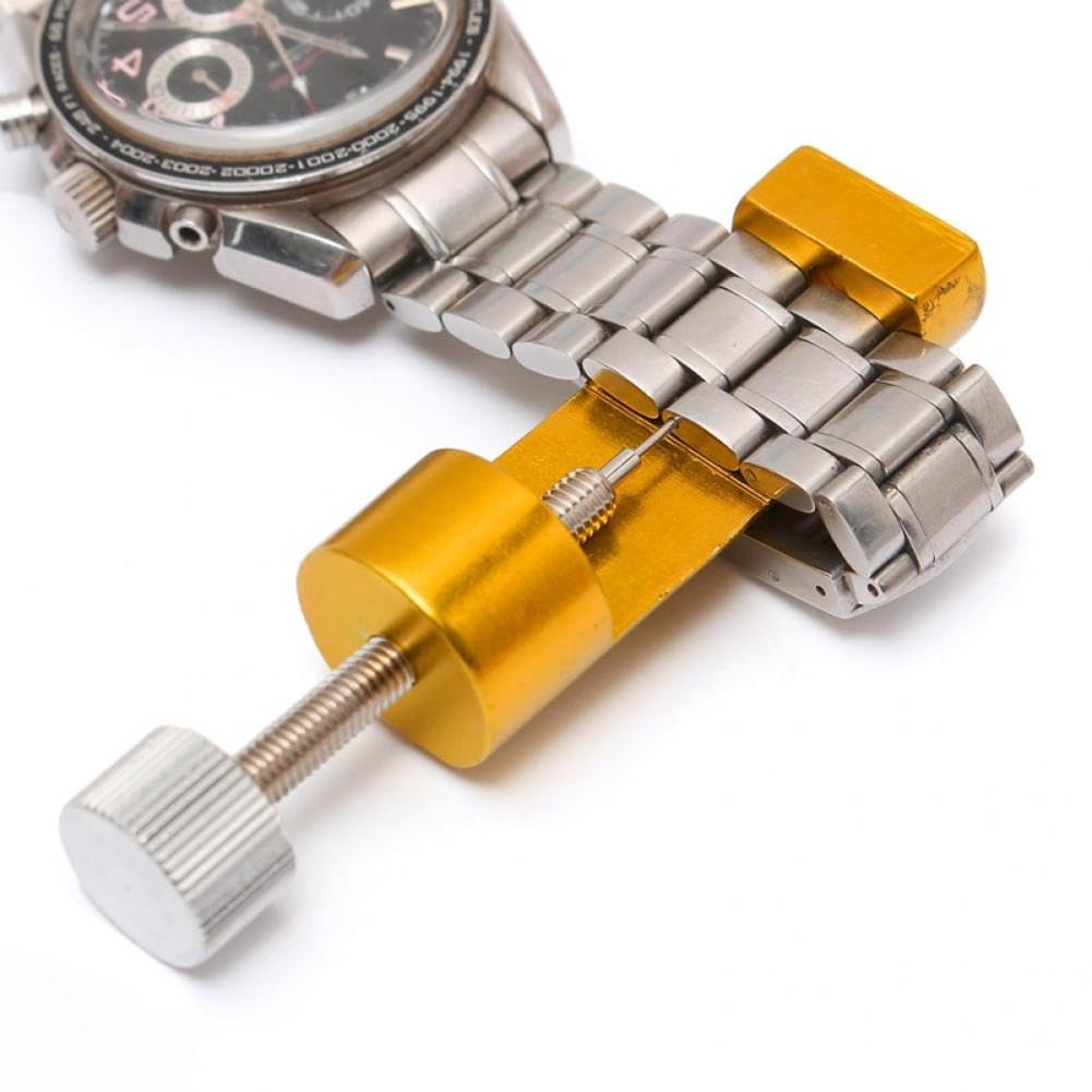 Professional Metal Watch Band Repair Kit - Adjustable Watch Bracelet Link Remover Tool for Wristwatch Strap Pin Removal | Perfect for Watch Repair Shops & DIY Enthusiasts