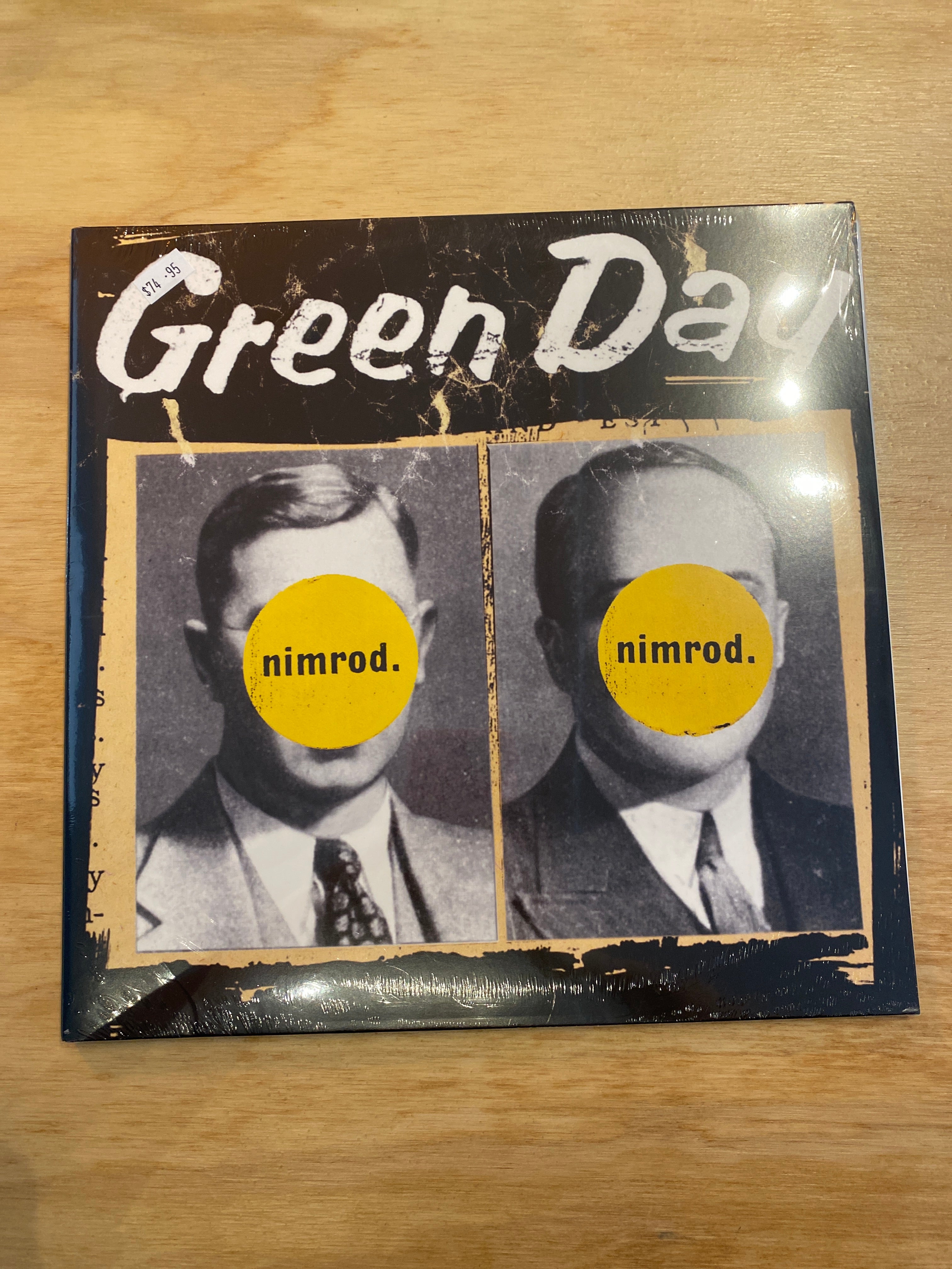 Green Day - Nimrod Vinyl LP Record | Punk Rock Music Album for Collectors & Fans | Perfect for Home Listening & Music Enthusiasts
