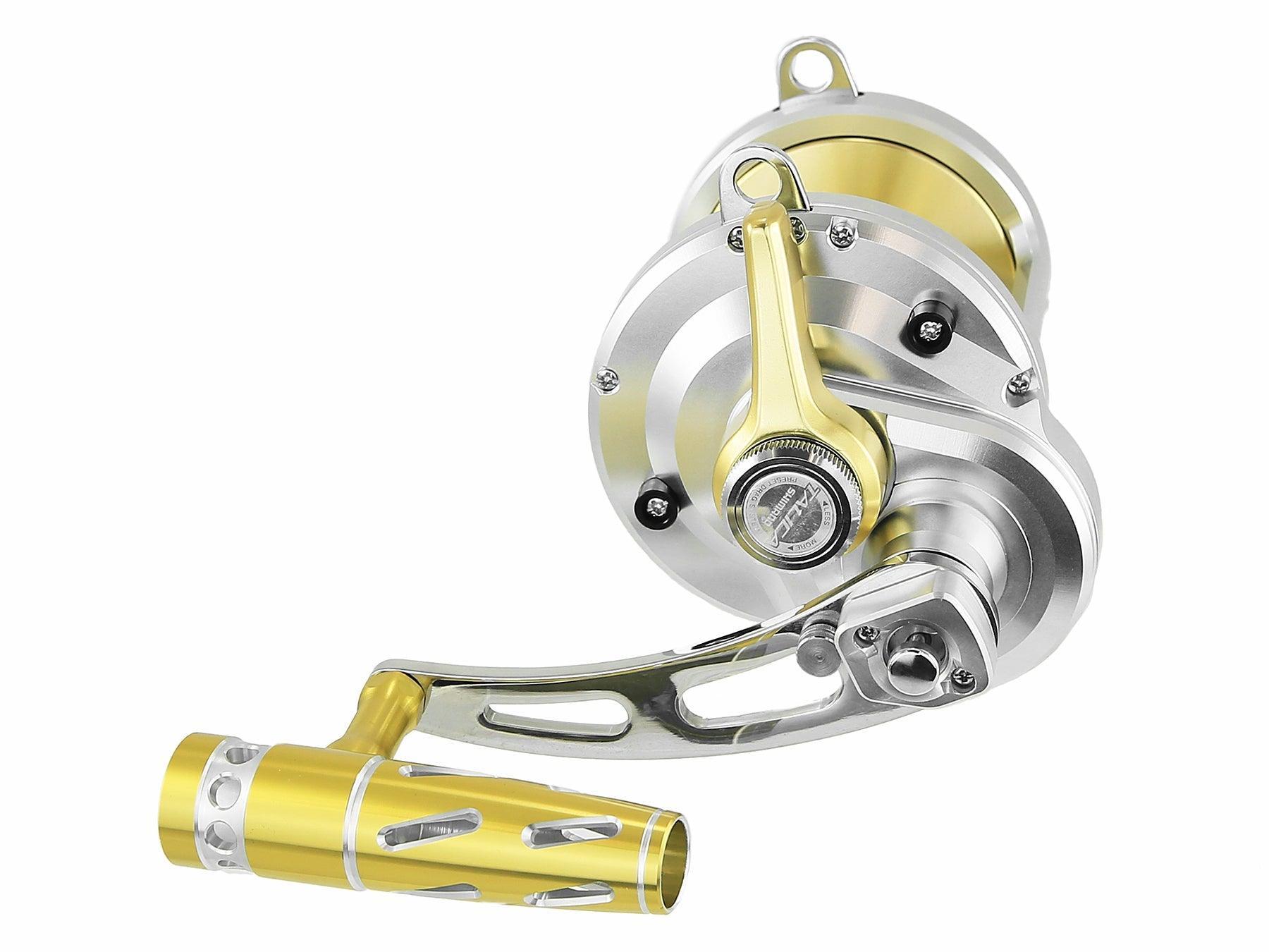 Jigging World Power Handle for Shimano Talica 2-Speed 12/25 Lever Drag Reels - Upgrade Your Fishing Reel for Saltwater & Offshore Angling