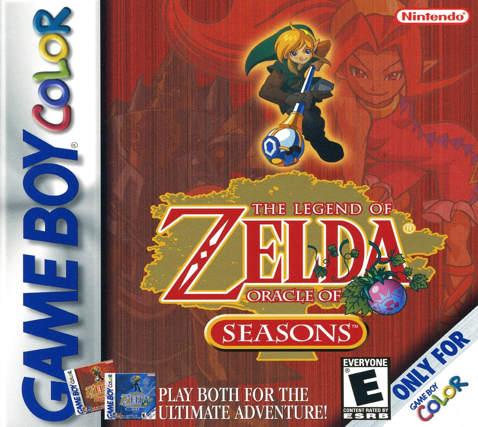The Legend of Zelda: Oracle of Seasons - Classic Nintendo Adventure Game for Switch & 3DS | Perfect for Fantasy RPG Fans & Retro Gaming Enthusiasts