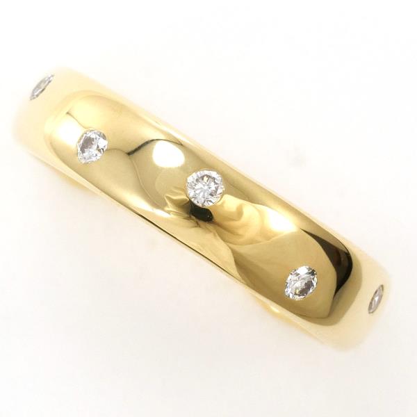 18K Yellow Gold Diamond Ring for Women - Elegant Solitaire Engagement & Wedding Band - Perfect for Proposals, Anniversaries, and Special Occasions