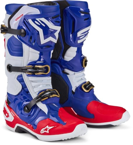 Red/Dark Blue/White