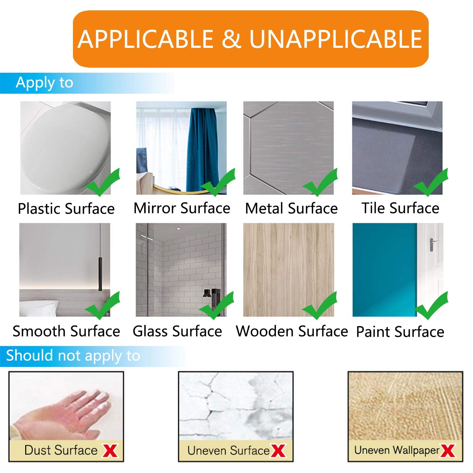 Waterproof Wall Stickers - Removable Vinyl Decals for Home Decor - Bless This Home