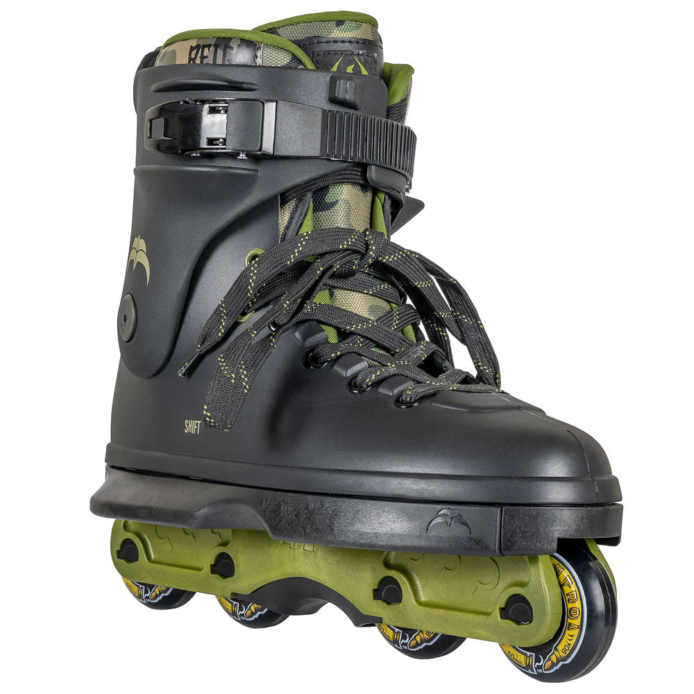 Razors Shift Camo Inline Skates - Men's & Women's Aggressive Rollerblades for Urban Skating, Park Tricks & Street Performance