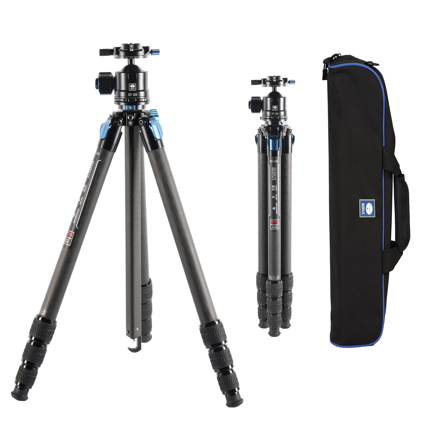 SIRUI Carbon Fiber Waterproof Tripod with Aluminum Ball Head - 72.5