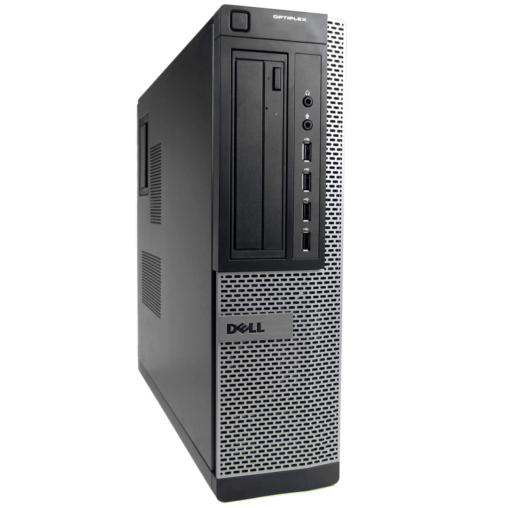Refurbished Dell Optiplex 9010 SFF Business Desktop Computer - Intel Core i5-3470 3.2GHz Quad-Core Processor, 16GB DDR3 RAM, 240GB SSD, DVD Drive, Windows 10 Pro, WiFi | Ideal for Home Office, Small Business, Remote Work & Online Learning