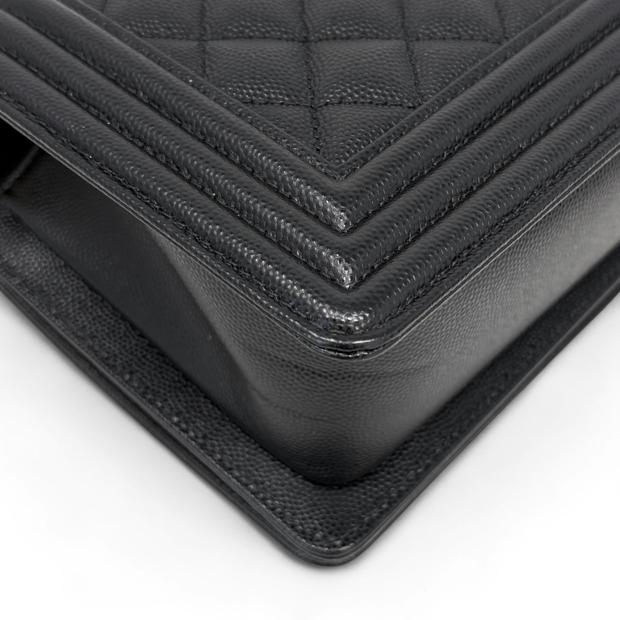 Chanel Black Medium Boy Bag - Luxury Designer Handbag for Women, Perfect for Parties, Dates & Everyday Use
