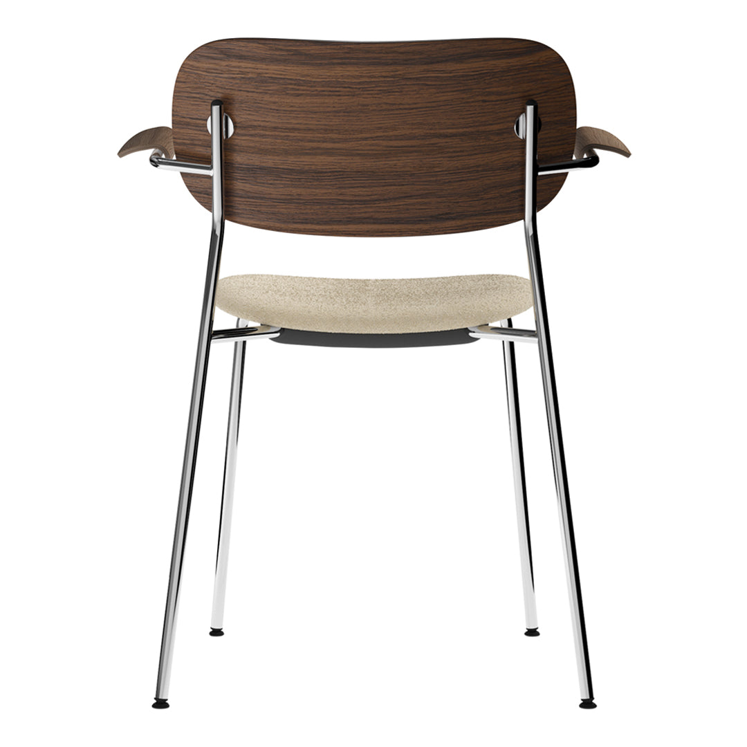 Modern Wooden Dining Chairs with Armrests & Upholstered Seats - Comfortable Kitchen, Dining Room, and Breakfast Nook Furniture for Home Decor