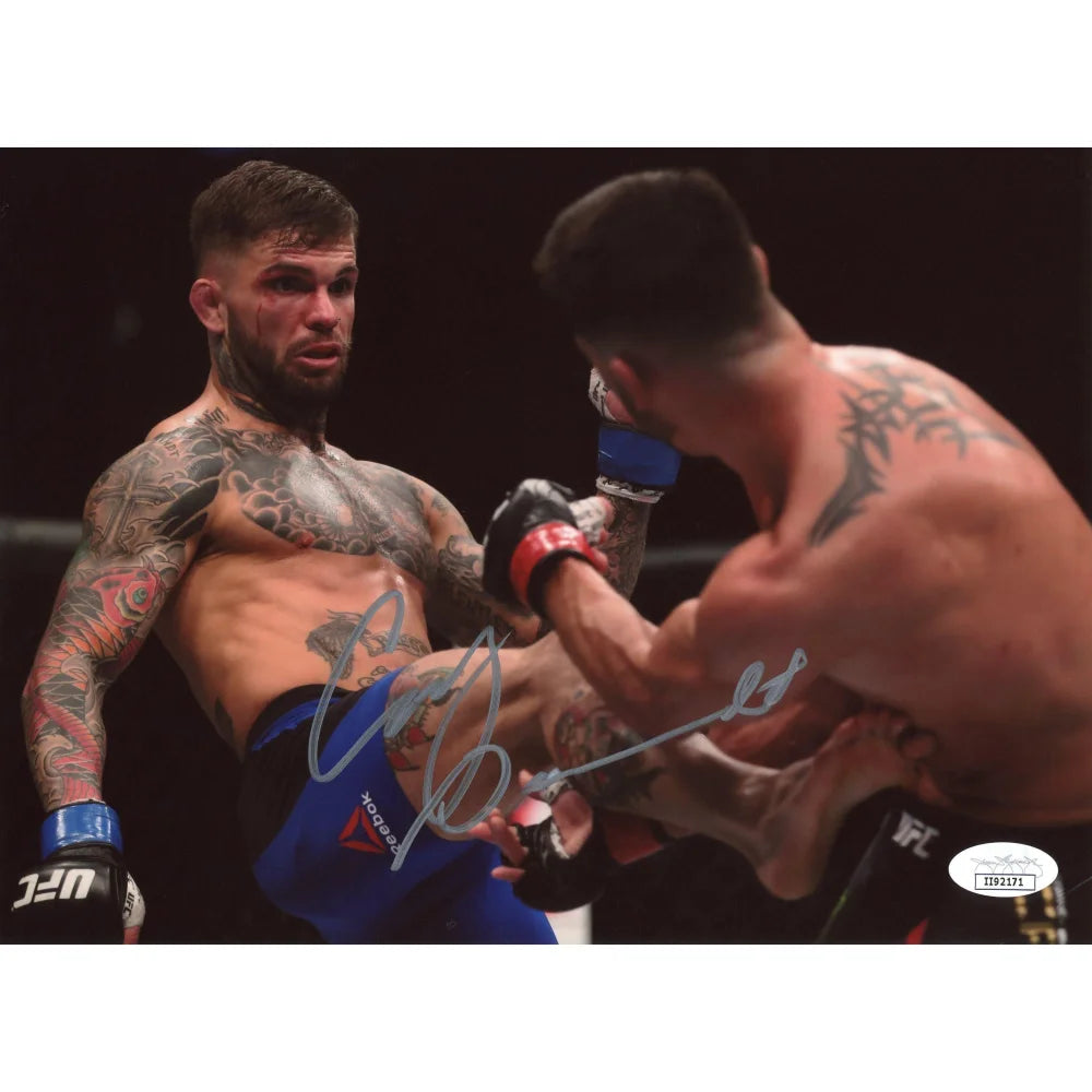 Cody Garbrandt Autographed 8x10 UFC Photo - JSA Certified Authentic Collectible for Sports Memorabilia Fans | Perfect for Man Cave, Sports Room Decor, or Gift for MMA Enthusiasts