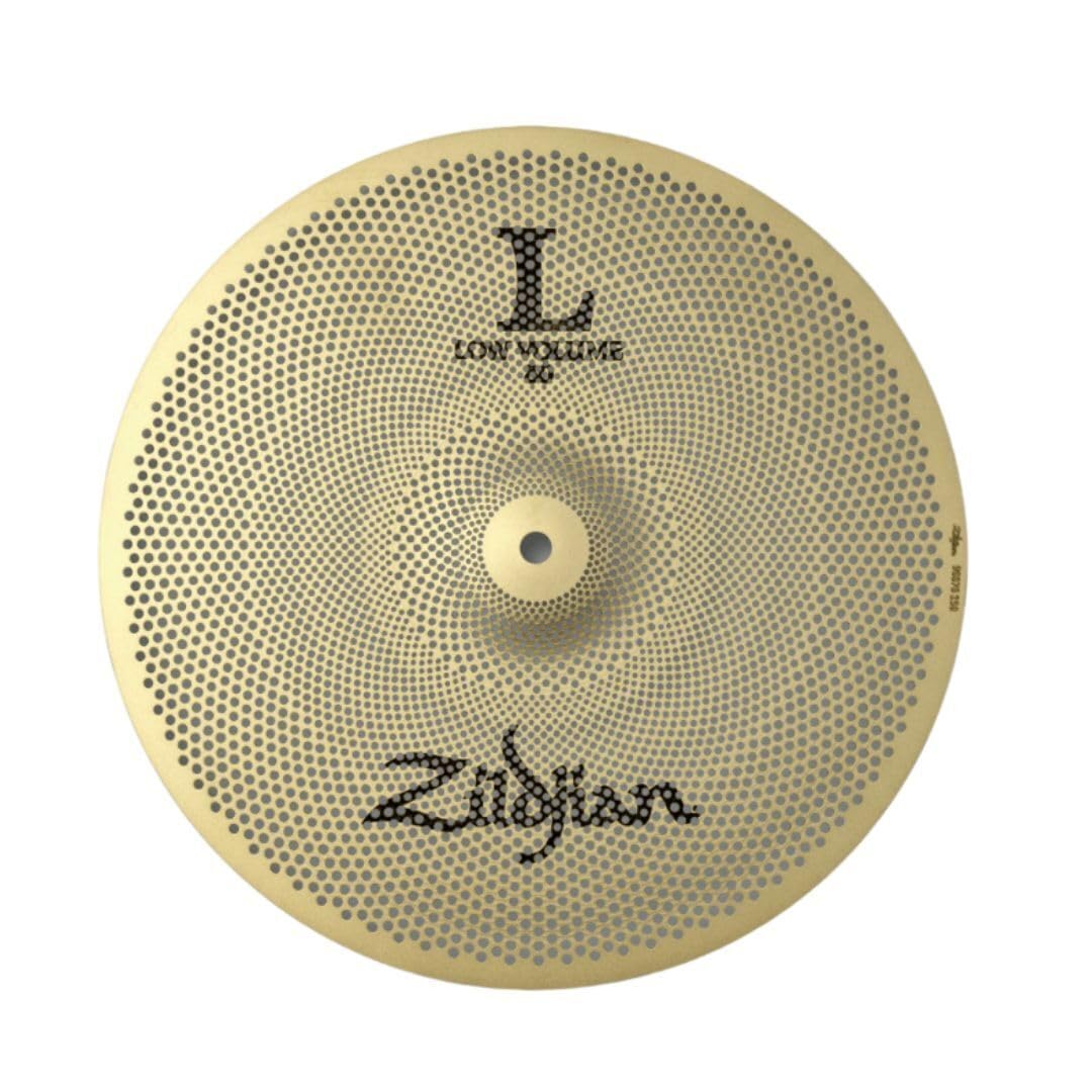 13 Inch L80 Low Volume Hi-Hat Cymbals by Avedis Zildjian - Perfect for Quiet Practice, Studio Recording & Live Performances