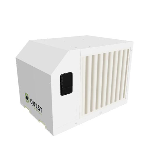 Quest 335 277V Industrial Dehumidifier - 350 Pints/Day Heavy Duty Commercial Dehumidification for Warehouses, Basements & Large Spaces