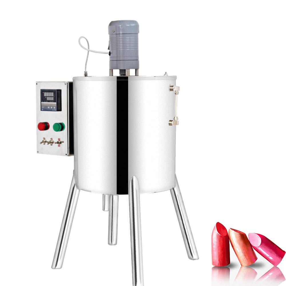 Heating Mixing Filling Machine 30L for Lipstick Wax & Nail Polish - 220V/110V - Cosmetics Production