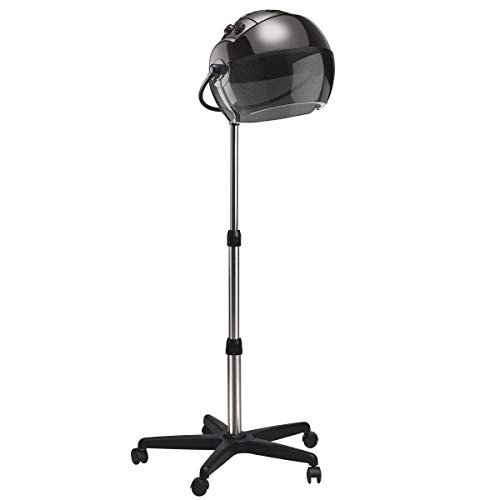 Gold 'N Hot Professional Ionic Stand Bonnet Hair Dryer with Tourmaline - Deep Conditioning for Salon-Quality Results at Home | Perfect for Natural Hair, Braids, and Deep Conditioning Treatments