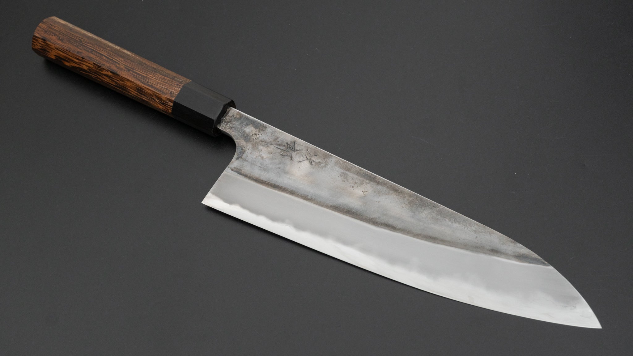 Jiro Tsuchime Wa Gyuto 225mm Japanese Chef Knife - Taihei Tagayasan Handle (#637) - Perfect for Sushi, Sashimi & Precision Cutting
