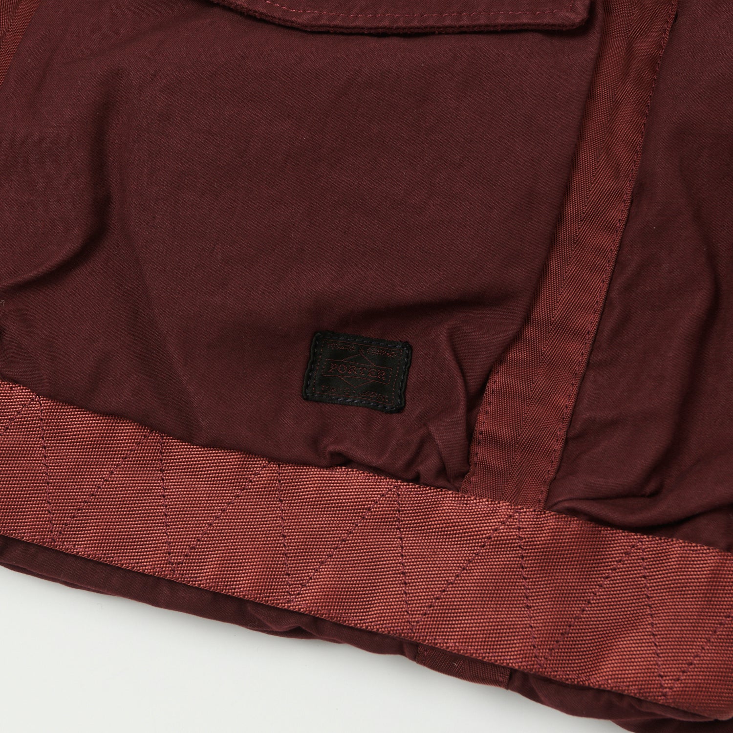 Porter Yoshida & Co. Crag 2-Way Rucksack Backpack - Burgundy Red for Travel, Hiking & Daily Commute | Durable Water-Resistant Design