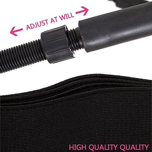 Moonight Detachable Adjustable Multifunctional Chair - Portable Elastic Chair for Bedroom, Office, Living Room & Outdoor Use - Comfortable Furniture (Black) - Perfect for Relaxing, Reading & Lounging