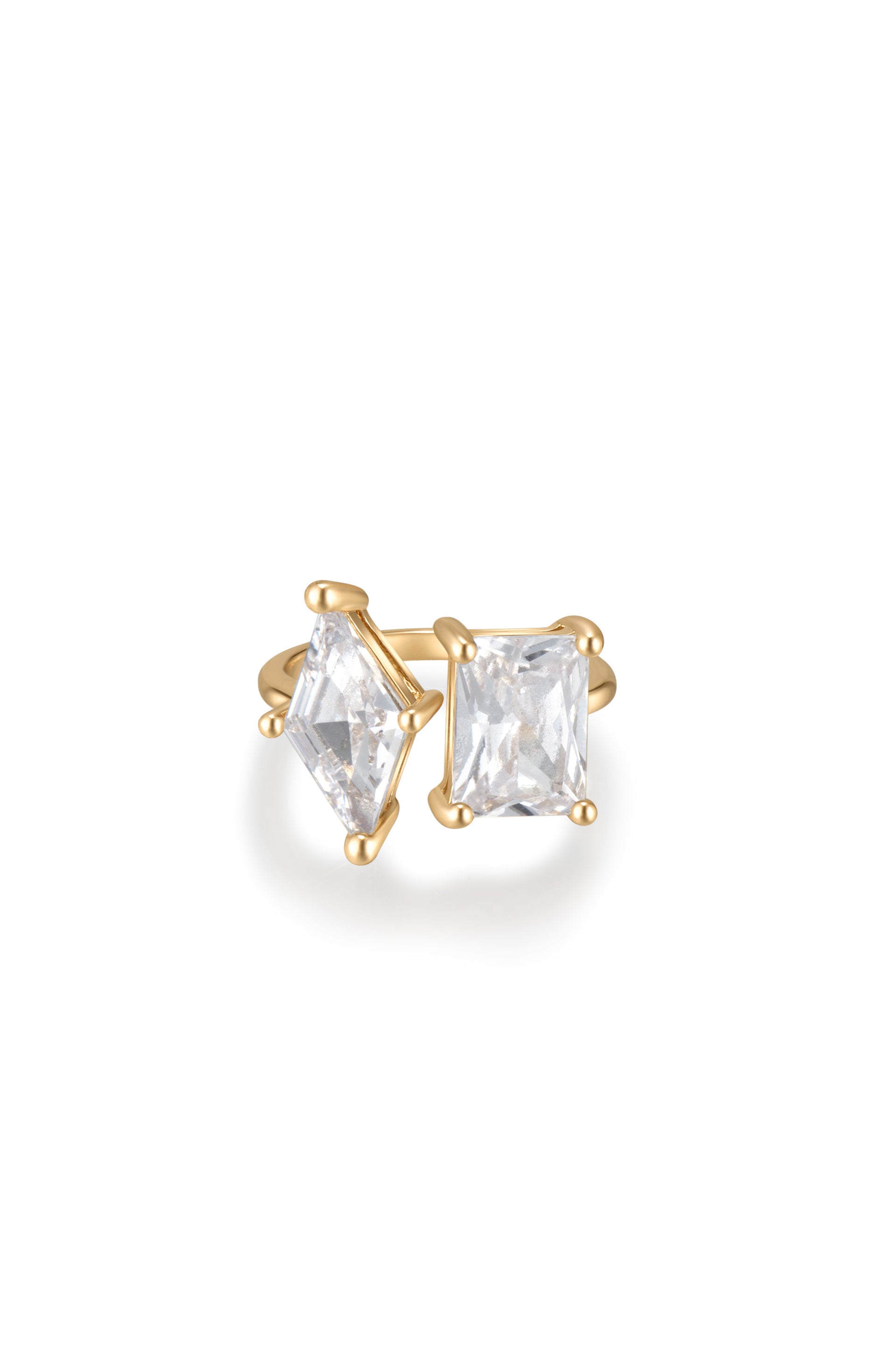 Geometric Statement Ring for Women - Bold & Unique Fashion Jewelry - Perfect for Parties, Weddings & Everyday Wear