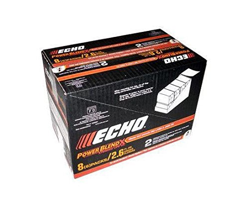 48 Pack Echo Power Blend 2-Cycle Engine Oil 2.6 Oz Bottles - Mixes with 1 Gallon Gas for Chainsaws, Trimmers & Outdoor Power Equipment