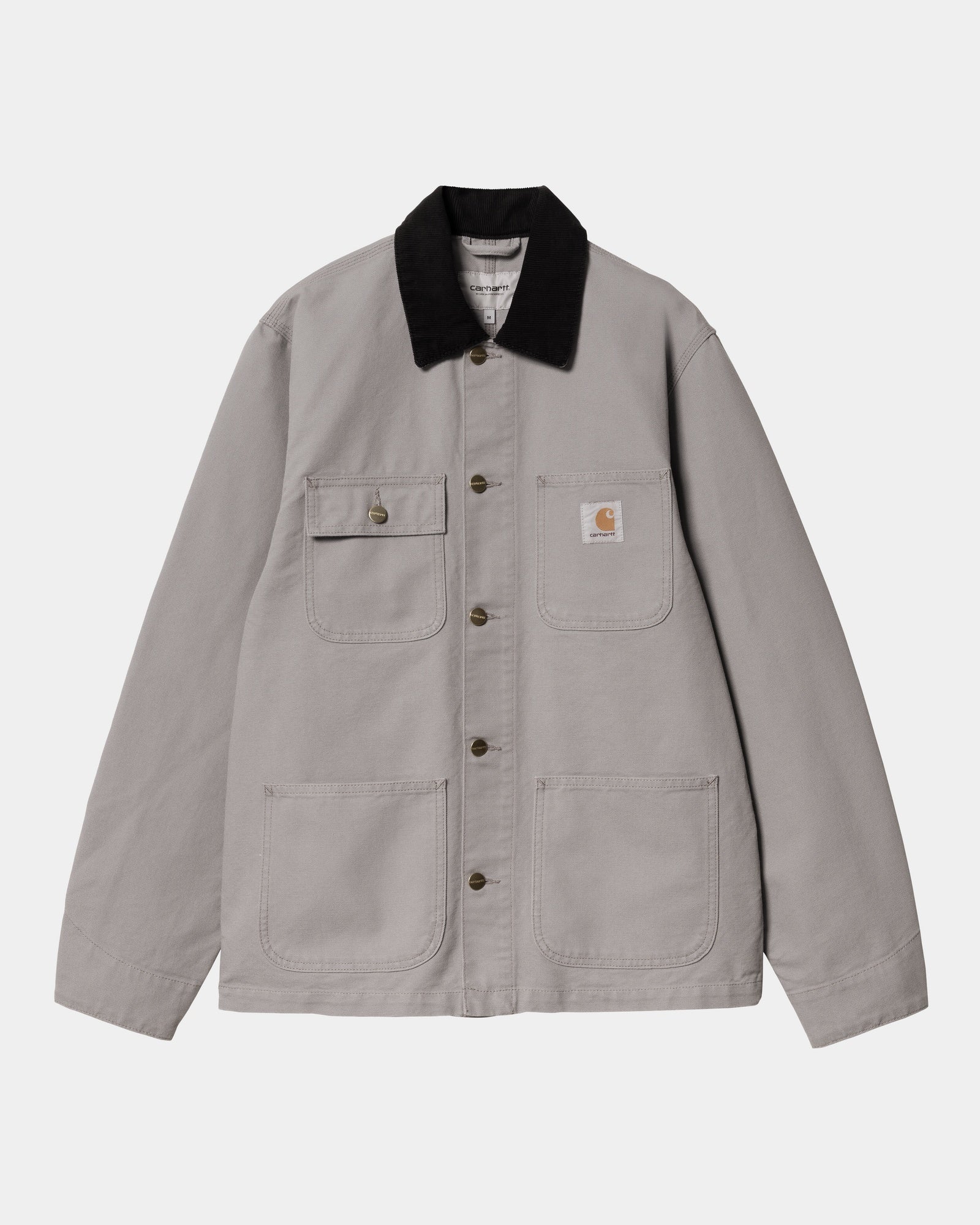 Michigan Chore Coat for Men - Spring Work Jacket in Yosemite & Black Colors | Durable Outdoor Workwear for Hiking, Camping & Casual Wear