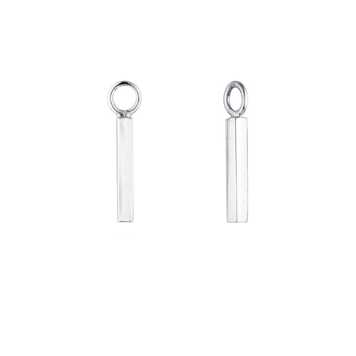 Geo Bar Charms for Jewelry Making - Stainless Steel DIY Pendant Beads for Necklaces, Bracelets & Crafting - Perfect for Handmade Gifts & Boho Style Accessories