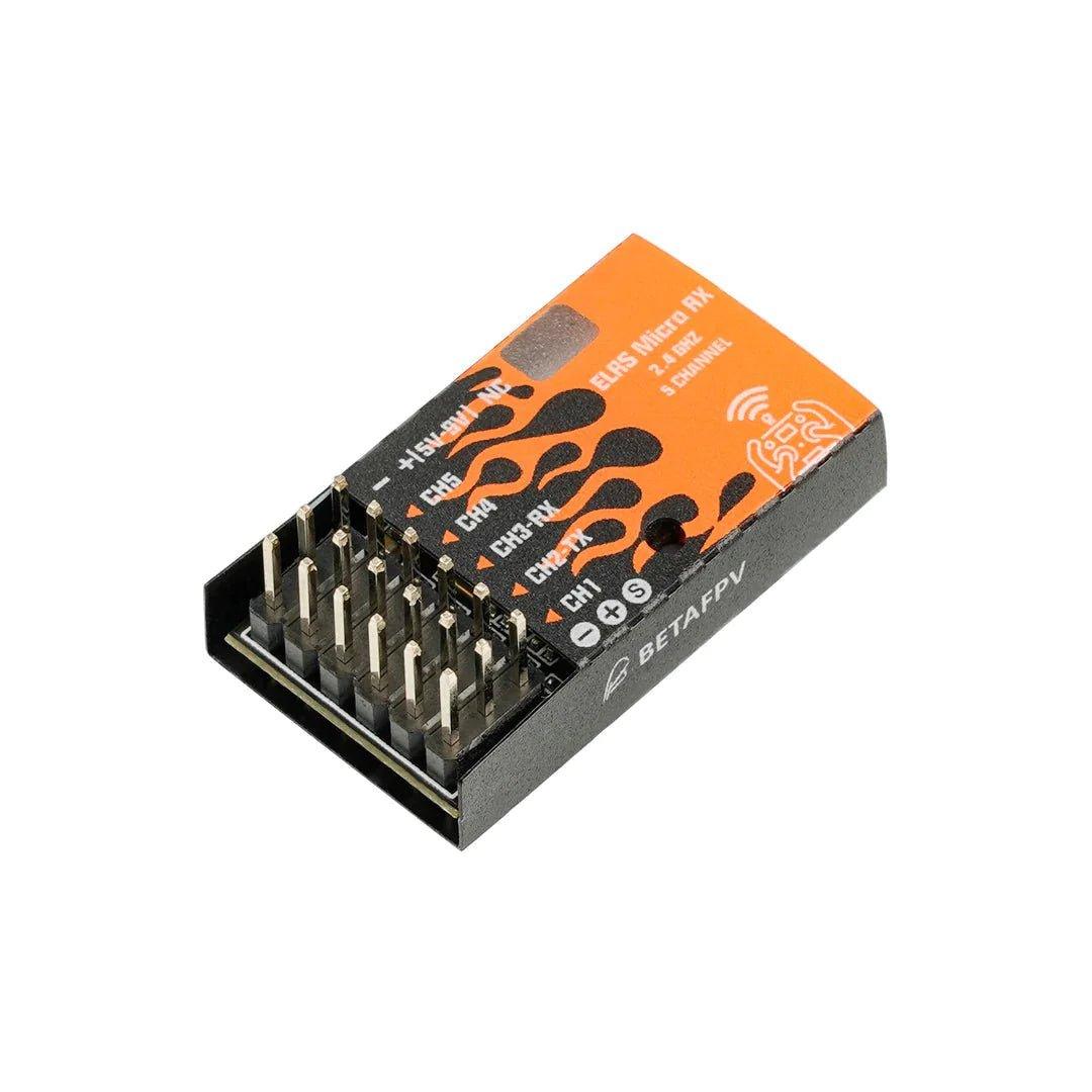 BetaFPV 2.4GHz Micro ELRS PWM Receiver for FPV Drones - Long Range RC Drone Receiver with Stable Signal for Racing and Freestyle Flying