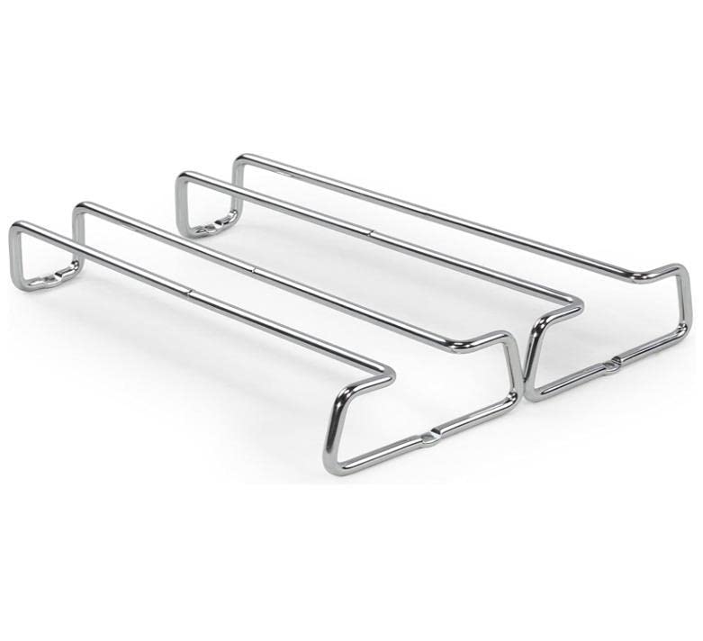 Under Cabinet Wine Glass Rack - 3 Pack Stemware Holder for Kitchen Storage | Space-Saving Bar Hanger Shelf for Stemware, Utensils & Pots Organization | Perfect for Small Kitchens, Bars & Home Decor