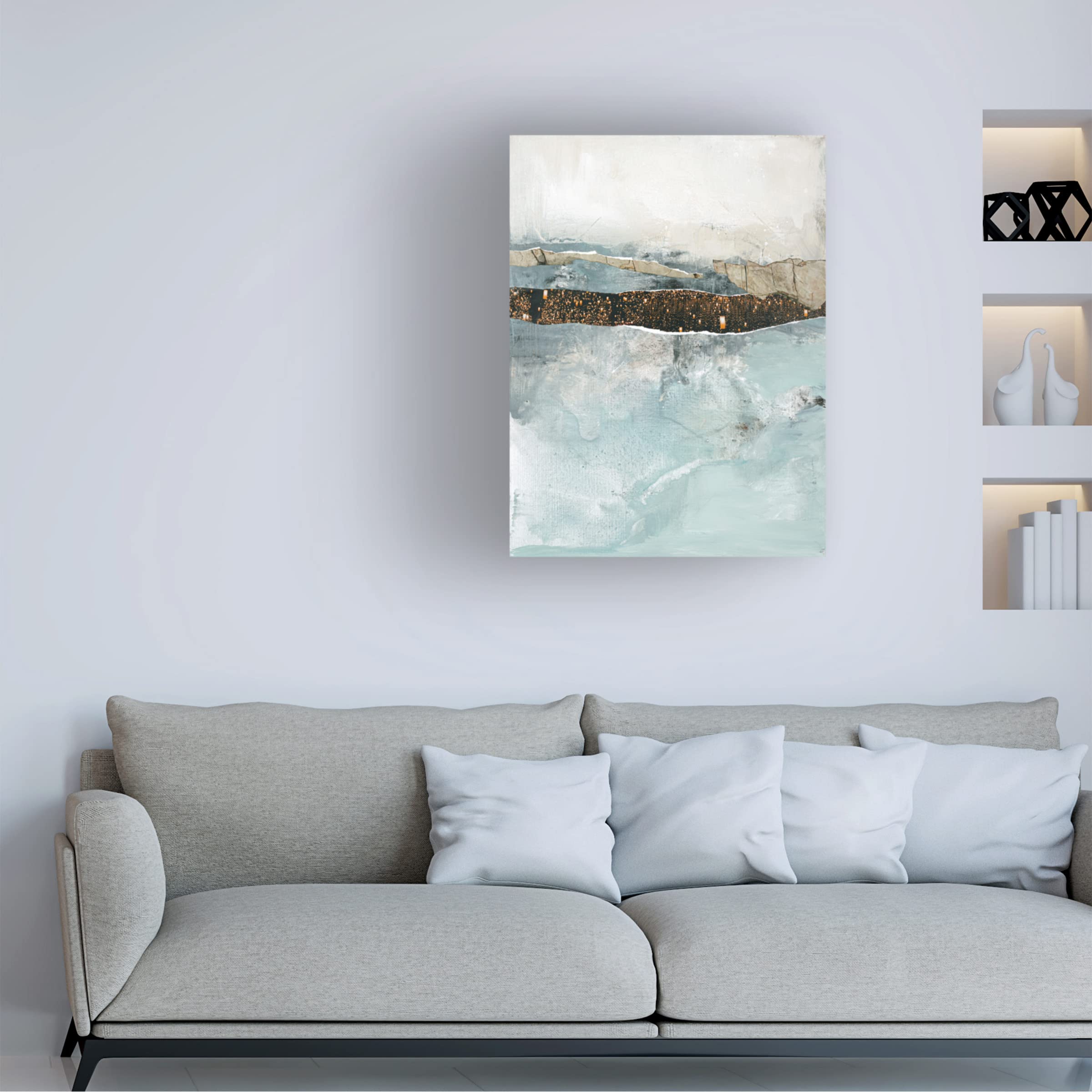 Design Fabrikken 'Art Piece 2' Canvas Wall Art Print - Modern Home Decor for Living Room, Bedroom & Office | Trademark Fine Art Collection